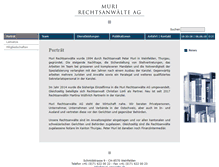 Tablet Screenshot of muri-anwaelte.ch